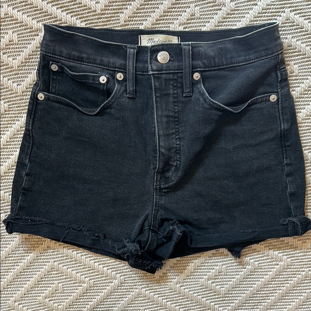 Madewell High Rise Denim Shorts